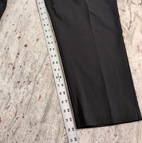Susan Graver Women's Premium Stretch Straight Leg Pull-On Pants Black Size 18W - Picture 11 of 11